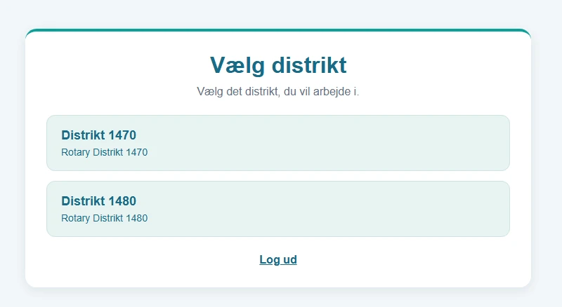 DistrictOffice valg mellem flere distrikter